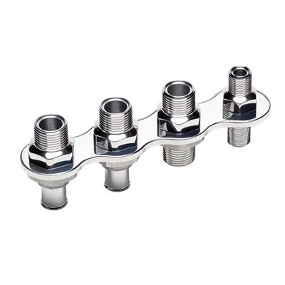 Billet Specialties Heat and Air Conditioning Bulkheads 66935