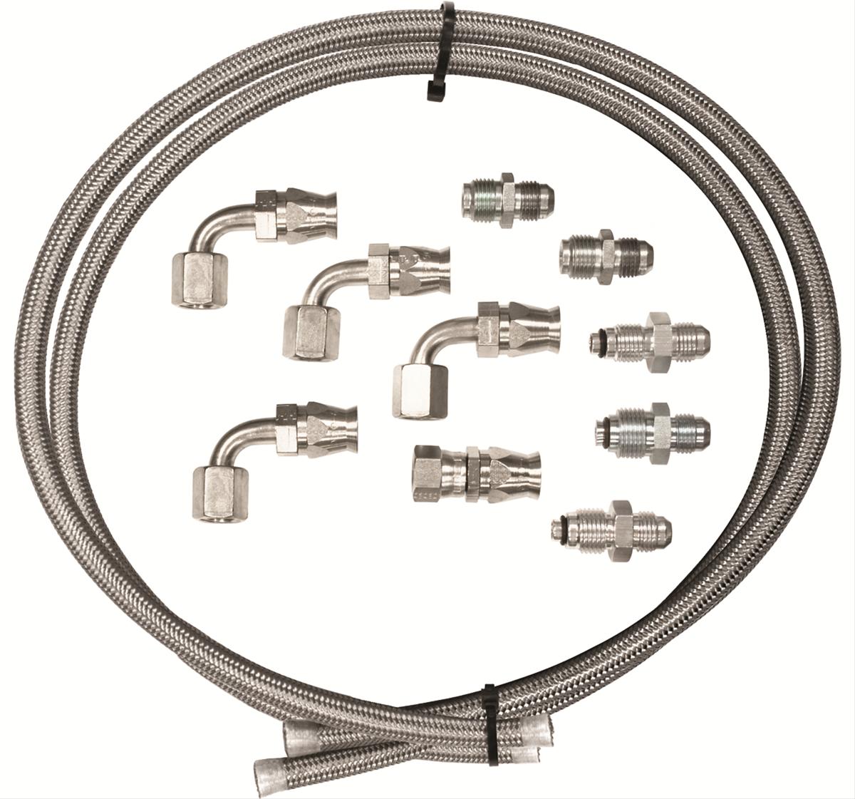 Billet Specialties Power Steering Hose Kits 77905