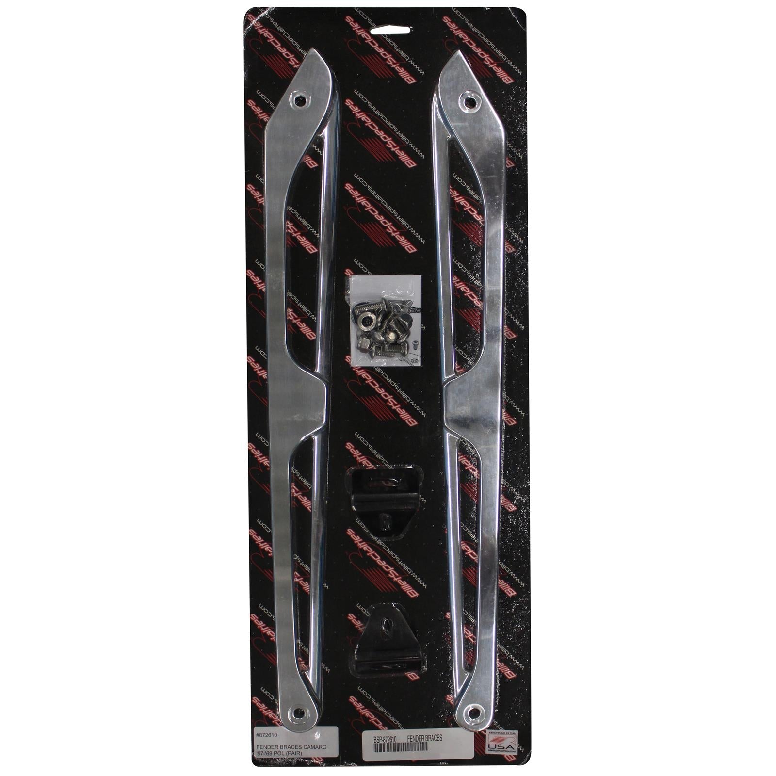 Billet Specialties Fender Braces 872610