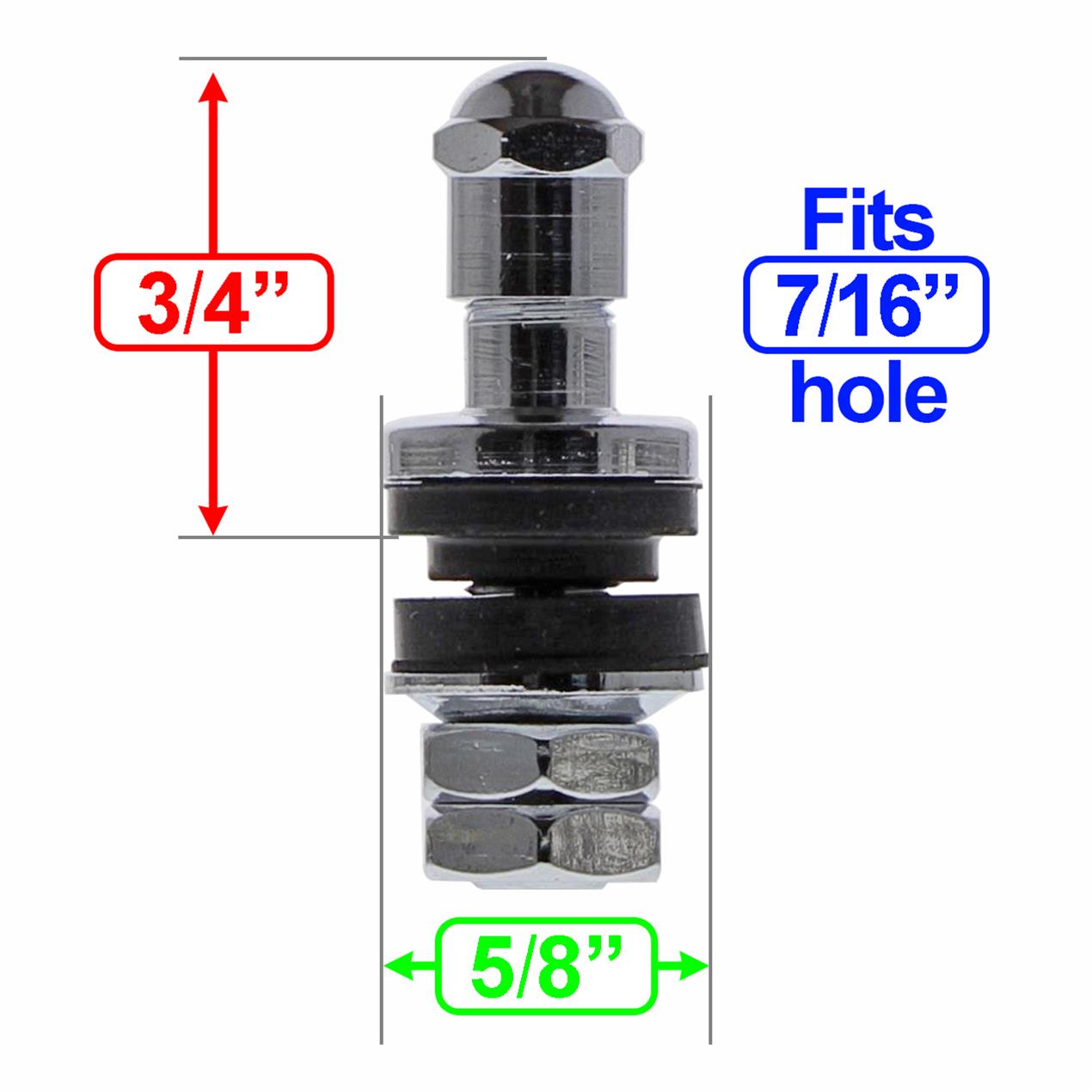 Billet Specialties Bolt-On Valve Stems 999900