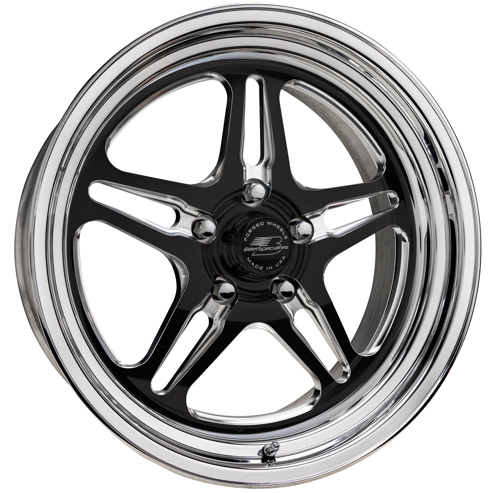 Billet Specialties AMC43 Lonestar Black Satin Custom Order Wheels AMCB43710