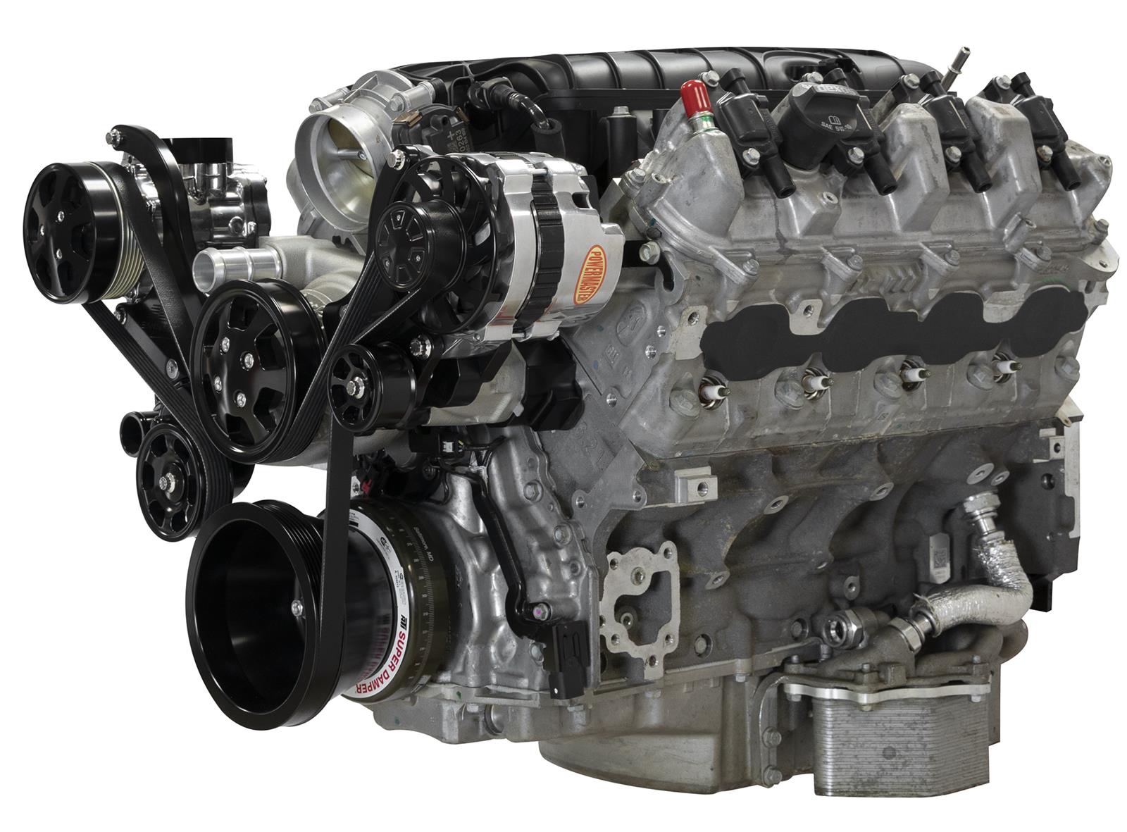Billet Specialties Tru Trac Serpentine Systems with A/C BLK13560