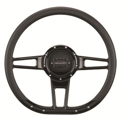 Billet Specialties Half-Wrap Steering Wheels BLK29409