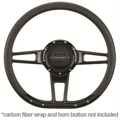 Billet Specialties Half-Wrap Steering Wheels BLK29409