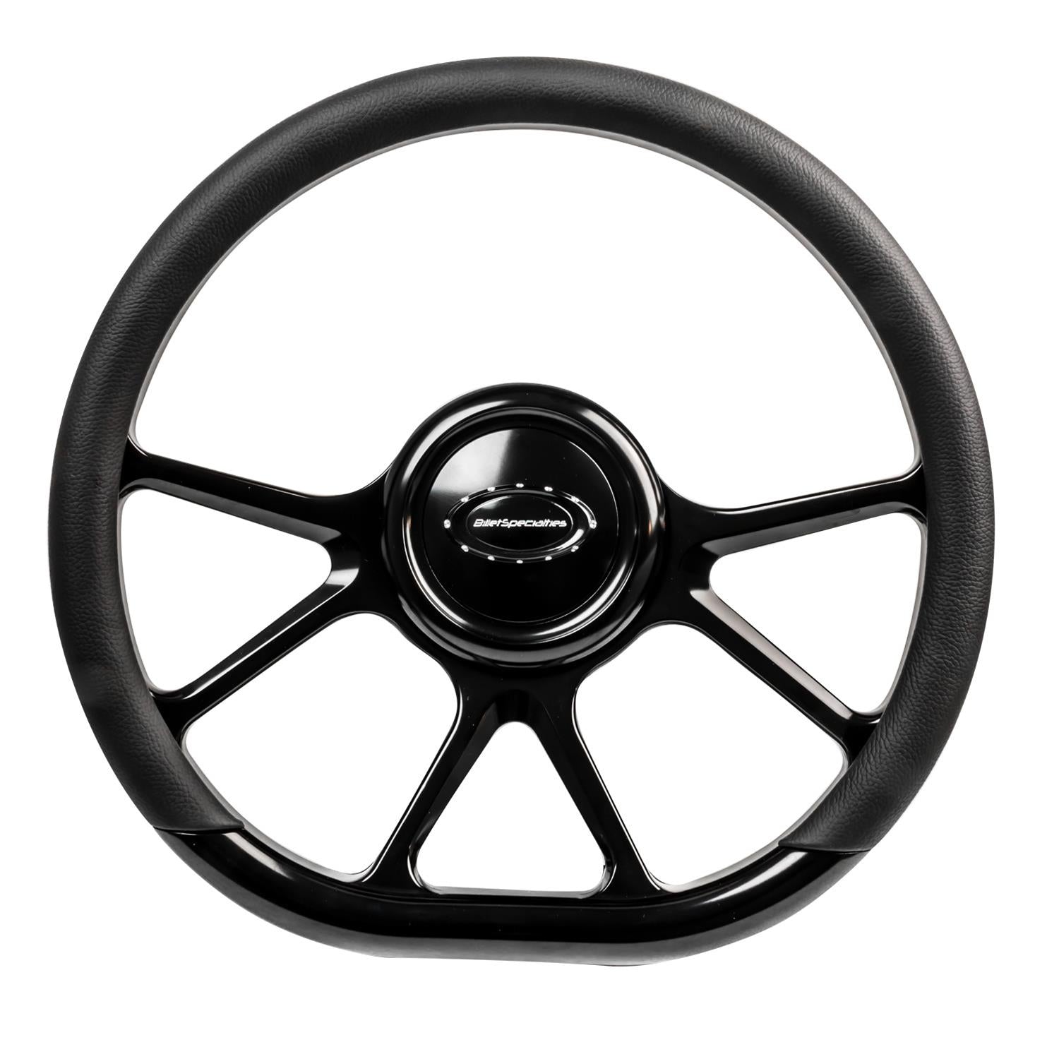 Billet Specialties Half-Wrap Steering Wheels BLK29475