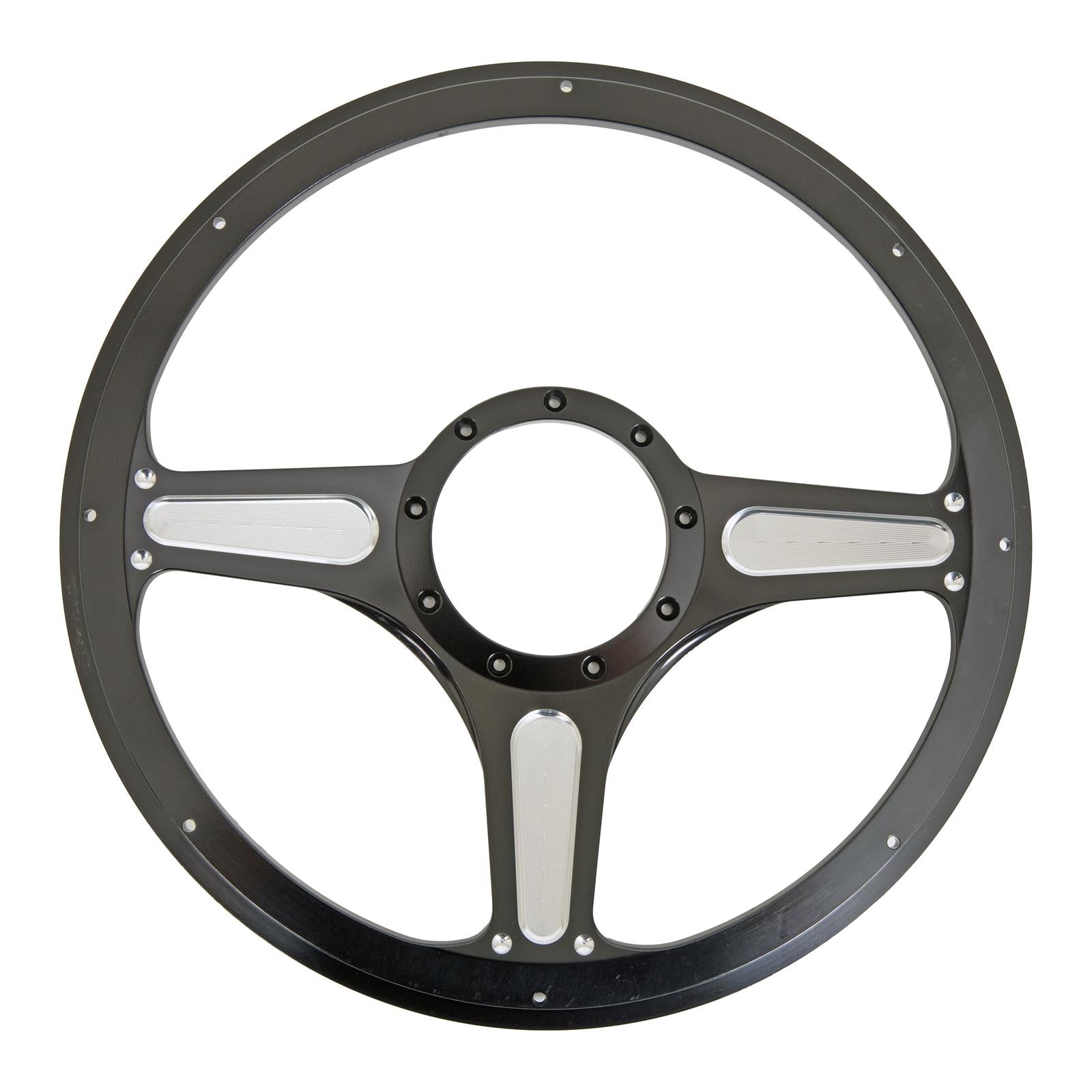 Billet Specialties Half-Wrap Steering Wheels BLK30103