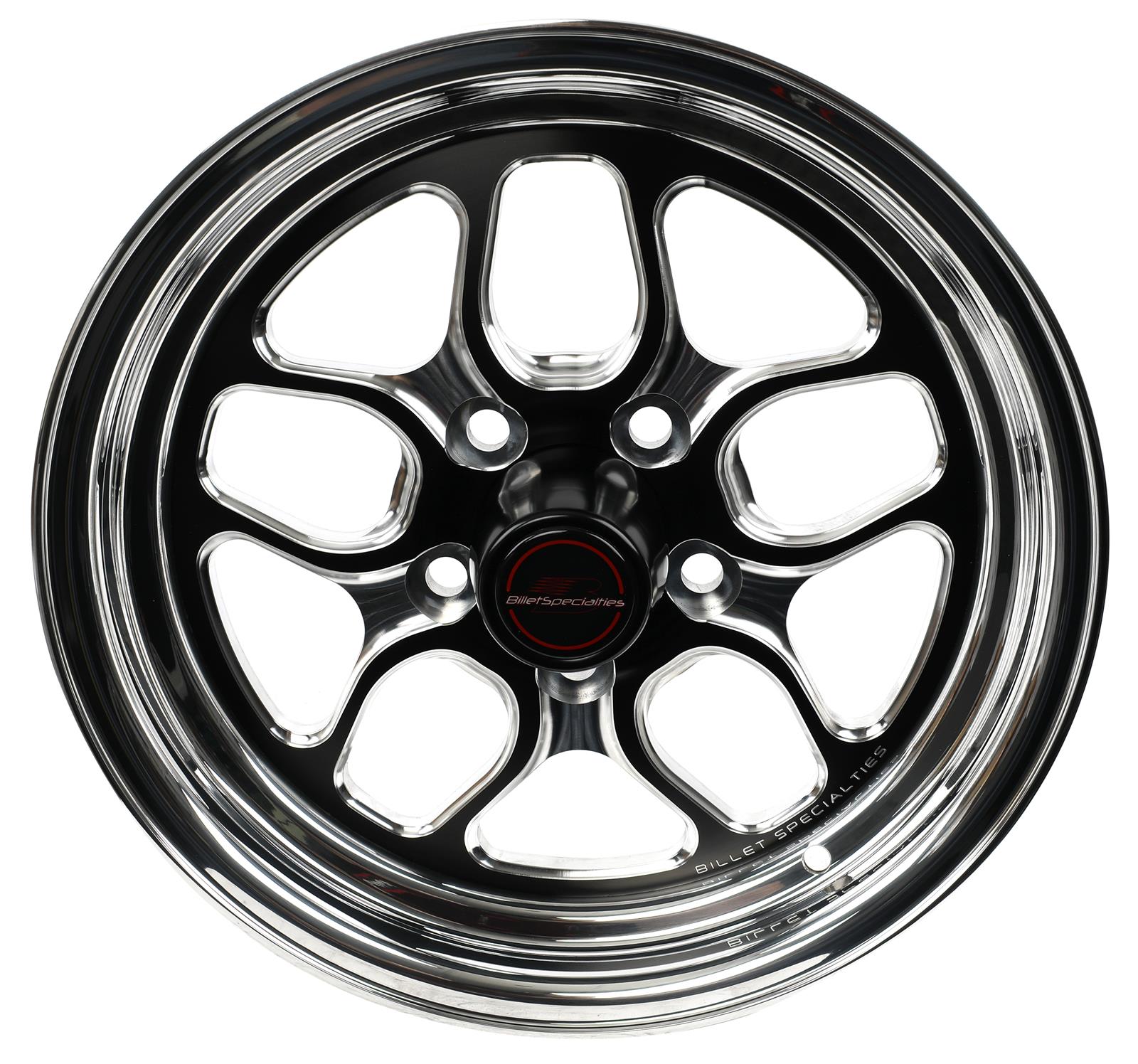 Billet Specialties Win Lite Black Anodized Wheels BRS025406522N