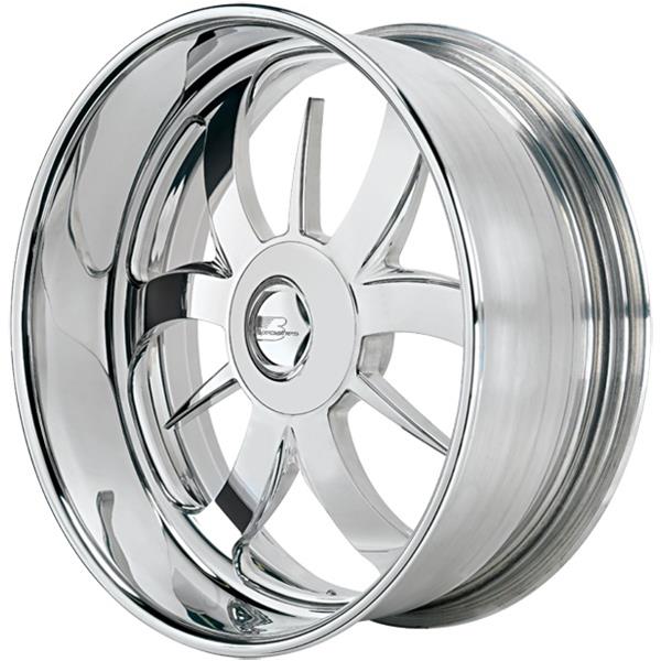 Billet Specialties GS Series GS3D Polished Custom Order Wheels GS3D780