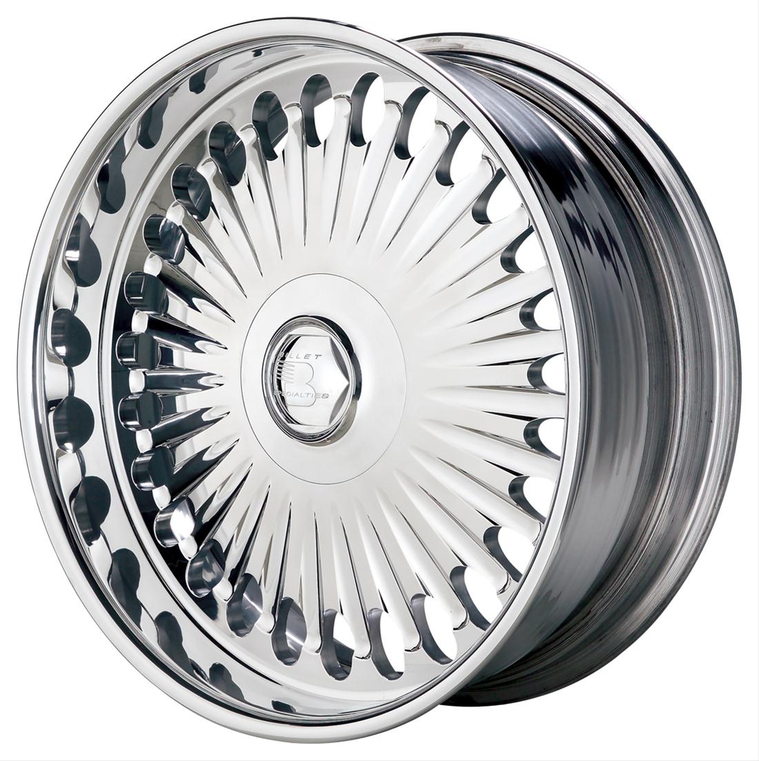 Billet Specialties GS Series GS47 Polished Custom Order Wheels GS47286
