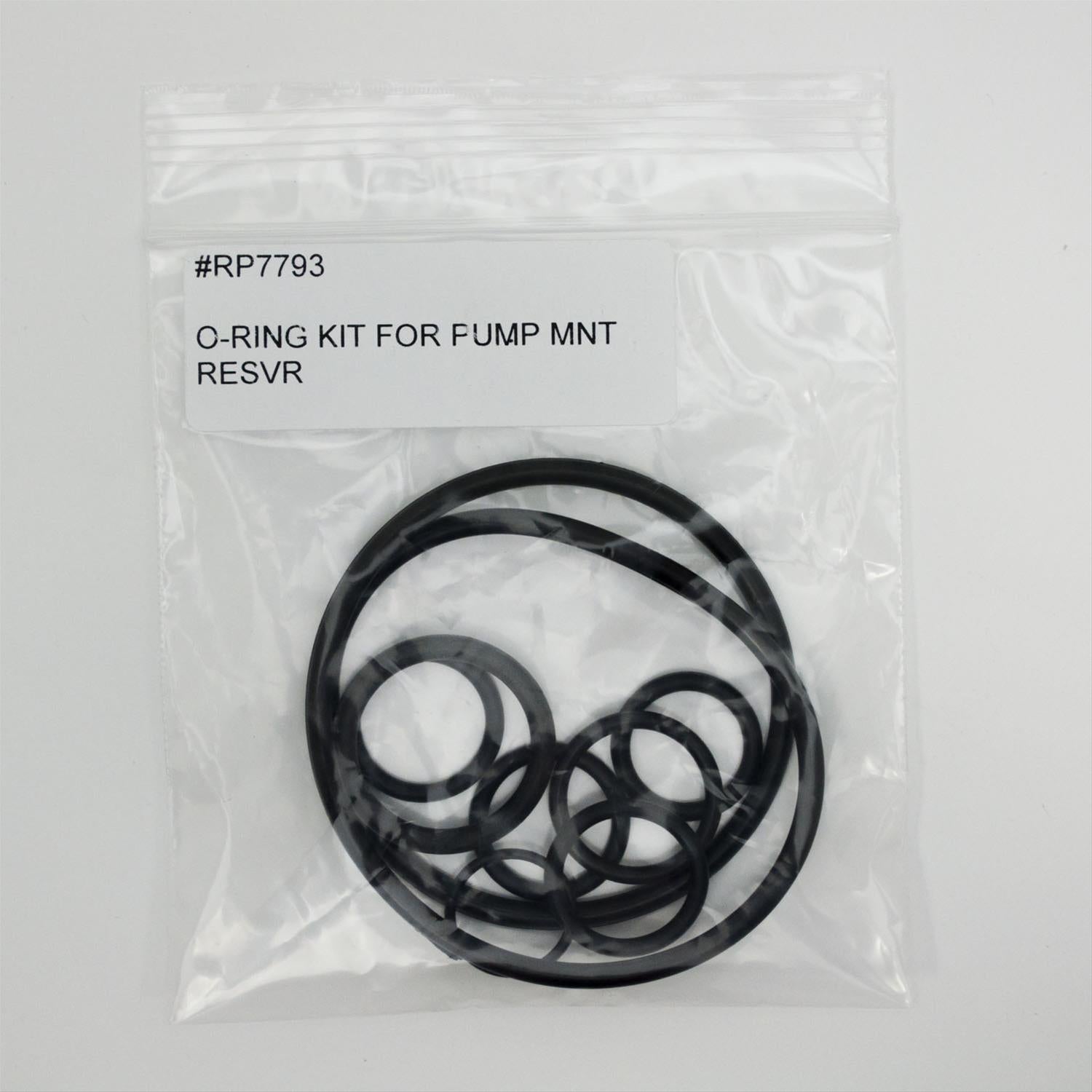 Billet Specialties Remote Power Steering Reservoir O-Ring Kits RP7793