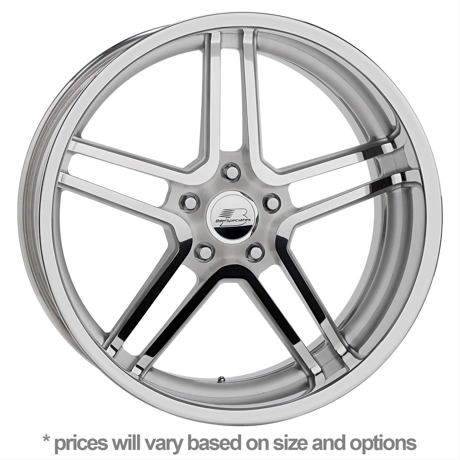 Billet Specialties Wheels SLC312156555