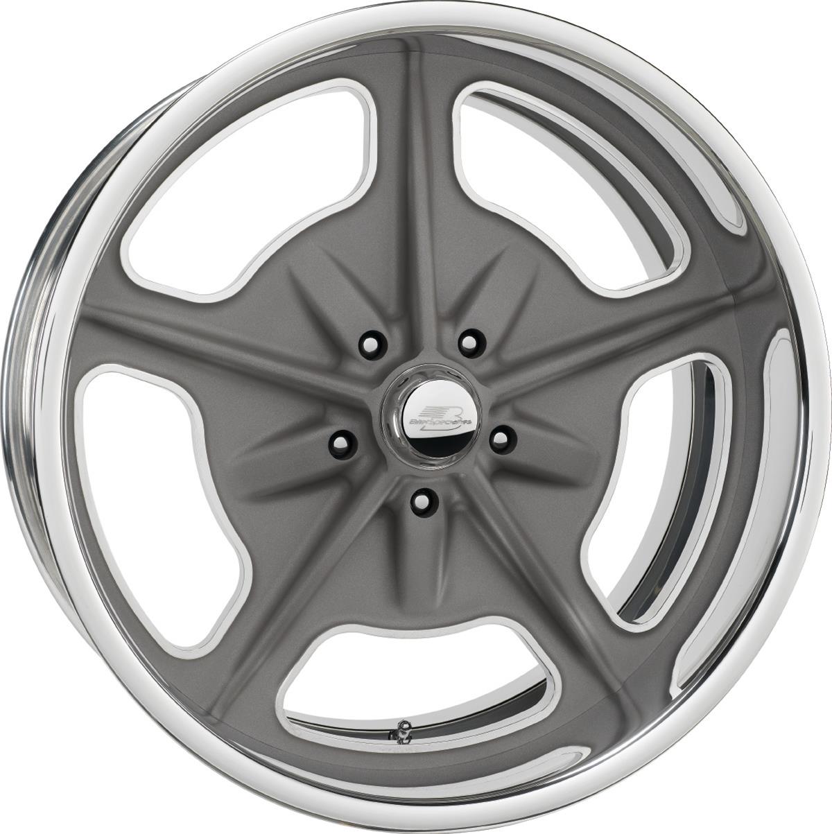 Billet Specialties Vintage Series Bonneville G Textured Gray Custom Order Wheels VS35G8806150
