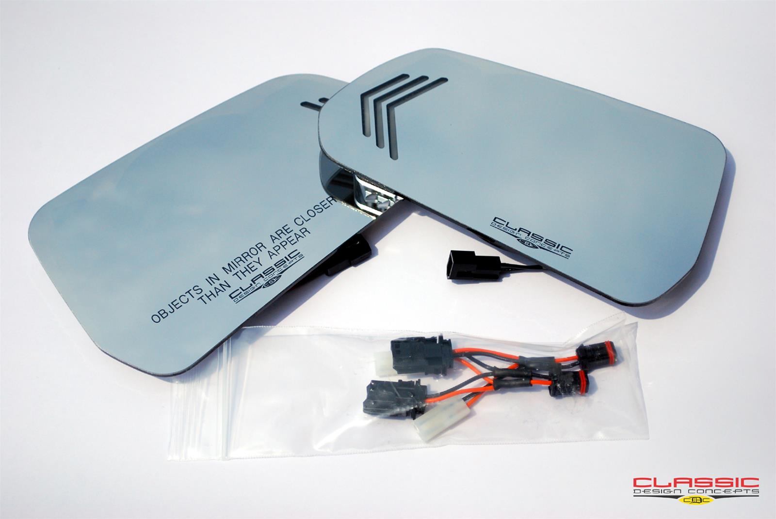 Classic Design Concepts Mustang Directional Mirrors 1511-7053-01