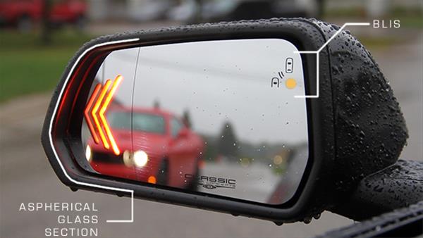 Classic Design Concepts Mustang Directional Mirrors 1511-7053-01c