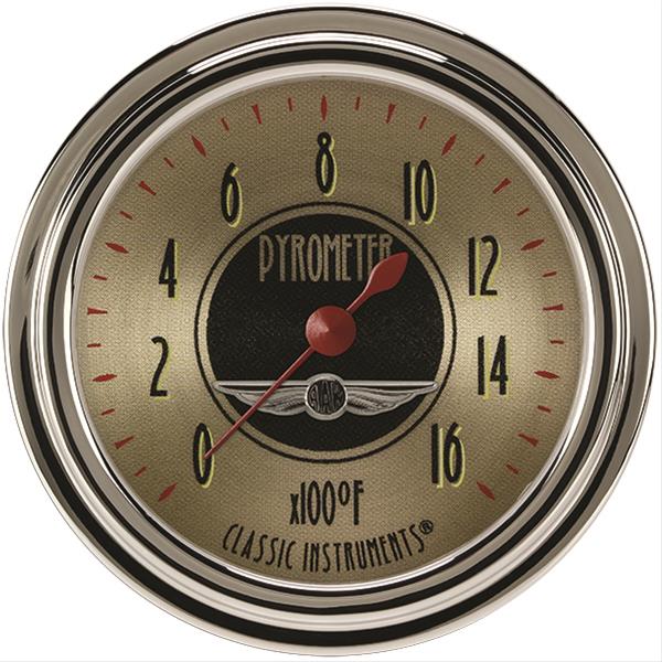 Classic Instruments All-American Nickel Series Gauges AN398SLC