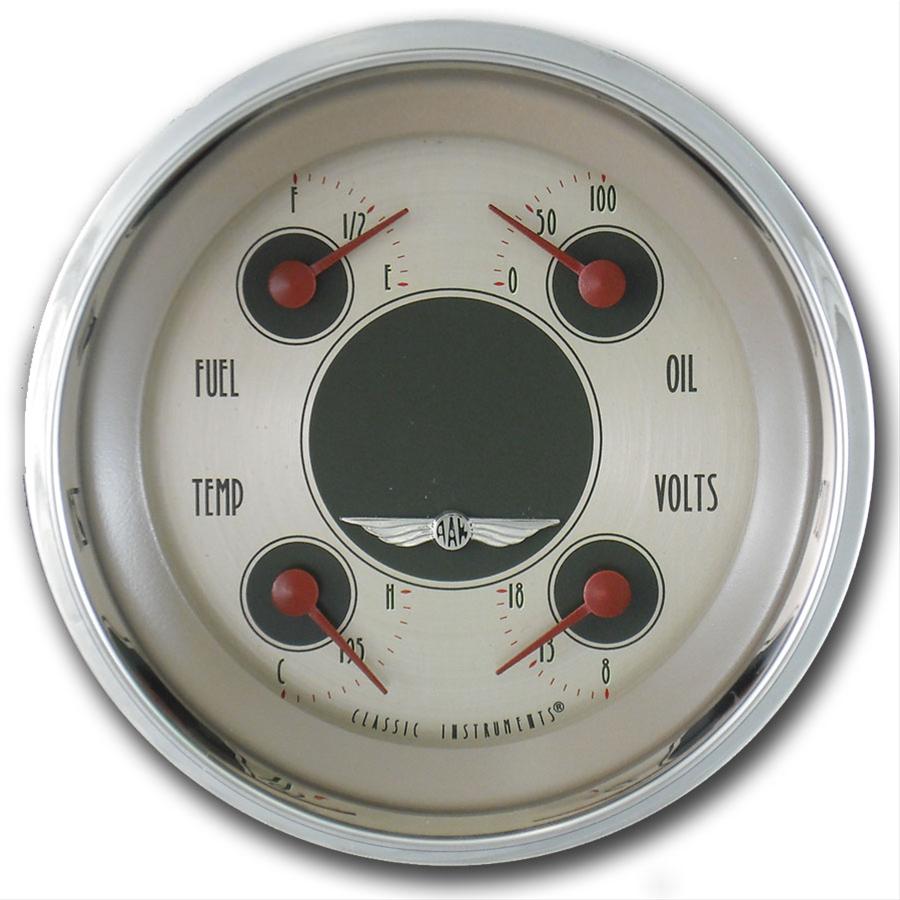 Classic Instruments All-American Nickel Series Gauge Sets AN76SHC