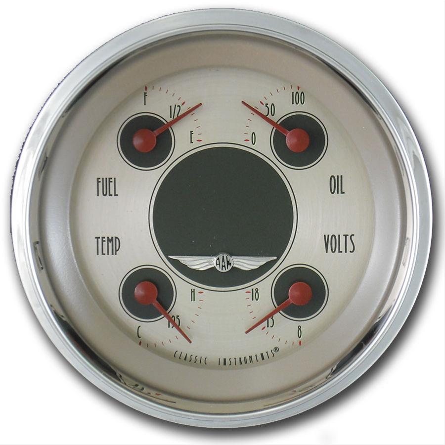 Classic Instruments All-American Nickel Series Gauge Sets AN79SHC