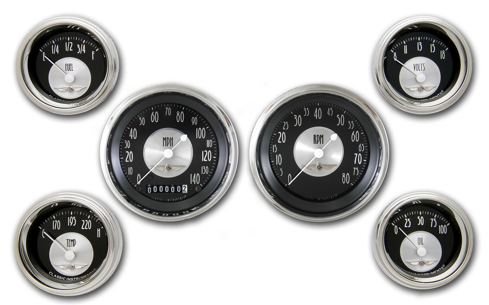 Classic Instruments All-American Tradition Series Gauge Sets AT01SHC
