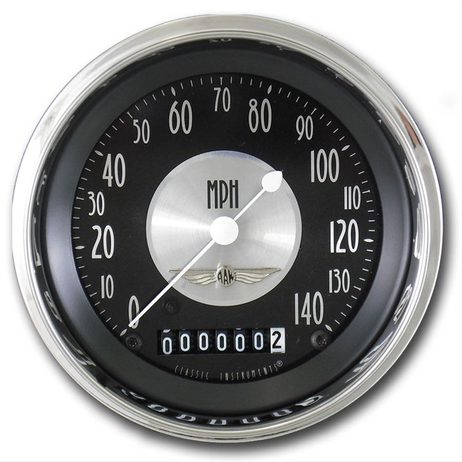 Classic Instruments All-American Tradition Series Speedometers AT55SHC