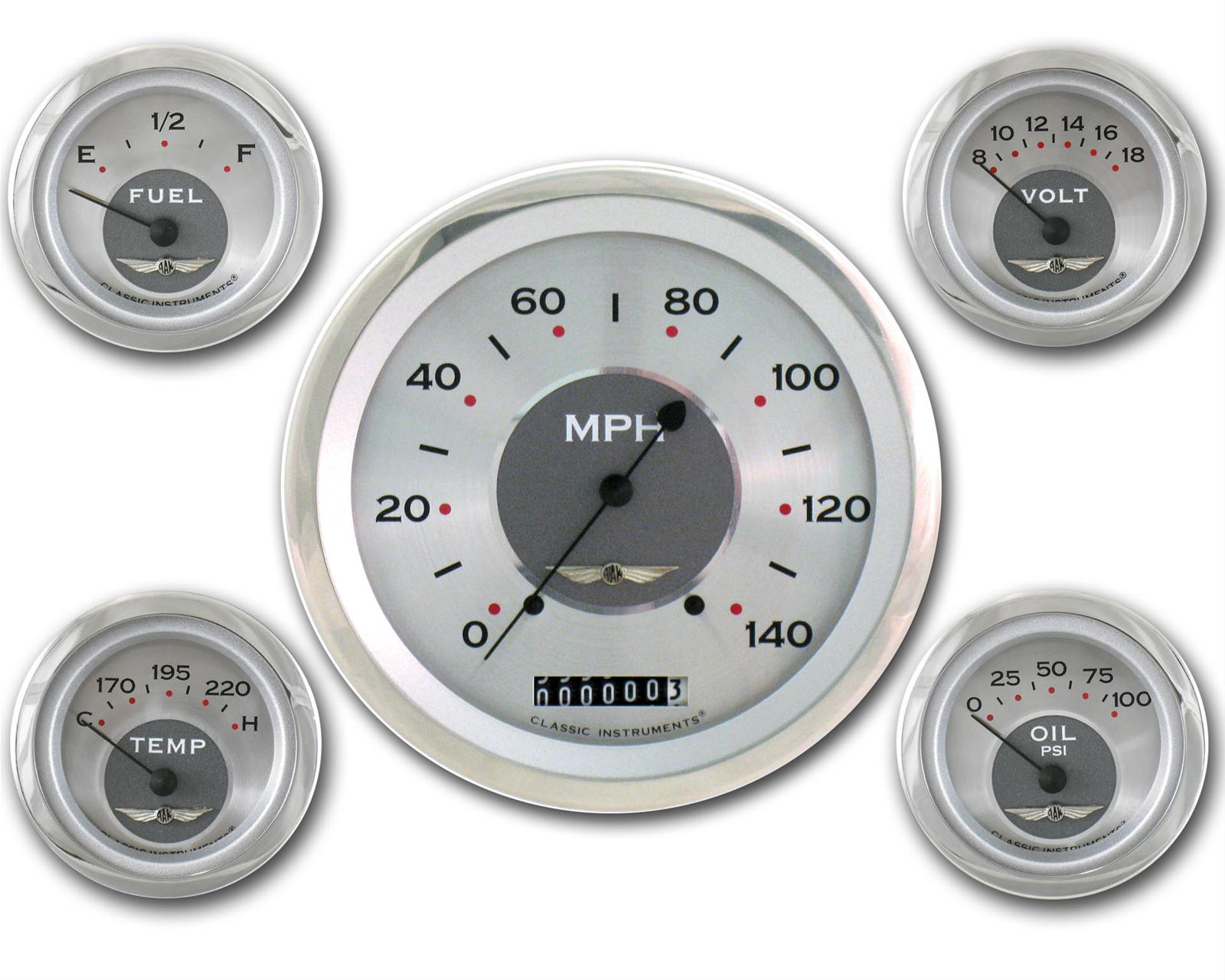 Classic Instruments All-American Series Gauge Sets AW54SRC