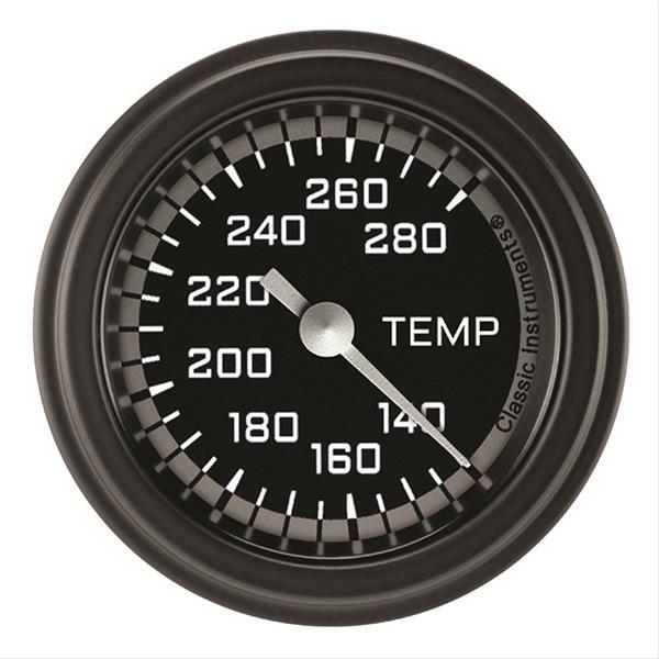 Classic Instruments Auto Cross Gray Series Gauges AX126GBLF-08