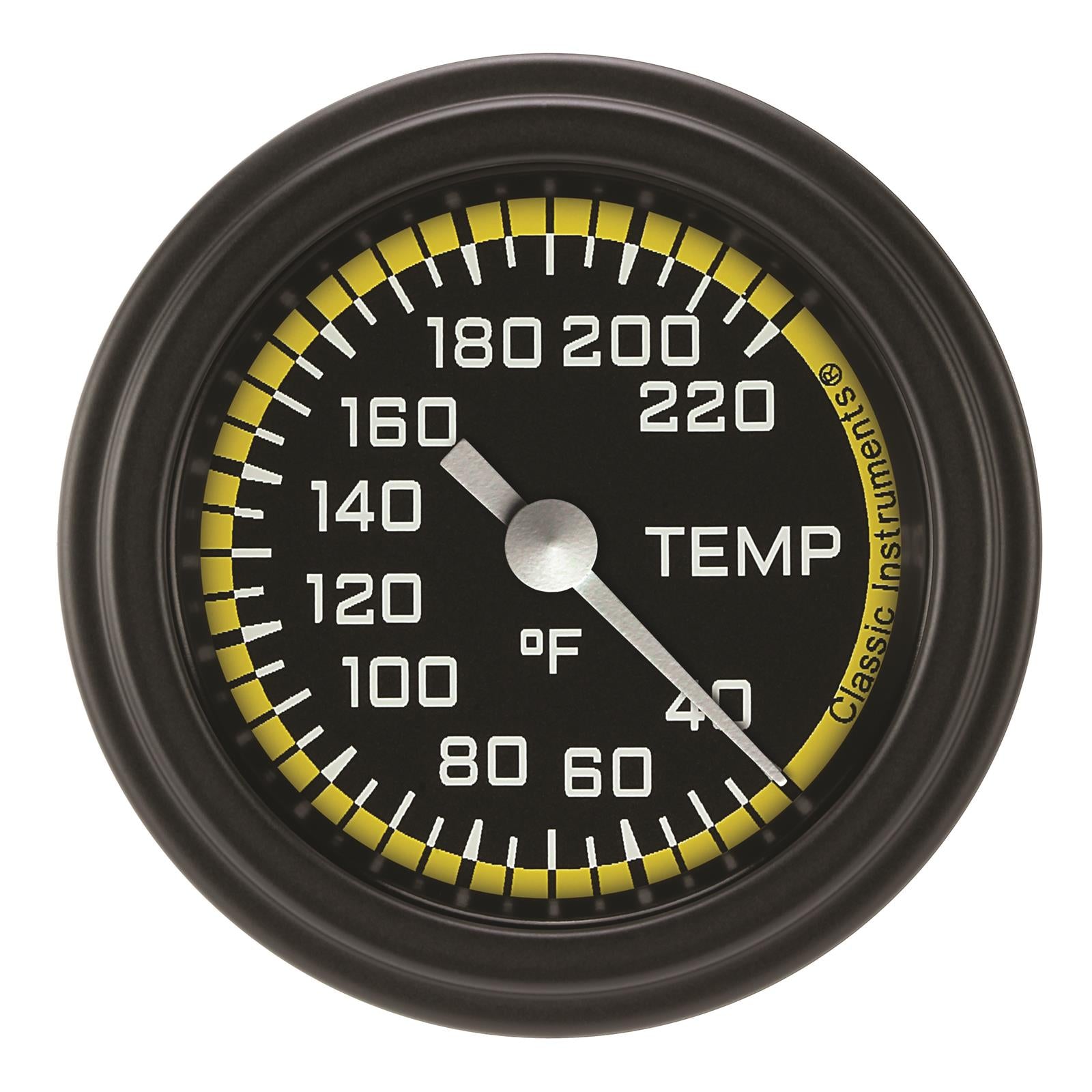 Classic Instruments Auto Cross Yellow Series Gauges AX129YBLF