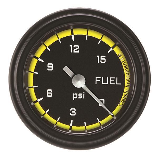 Classic Instruments Auto Cross Yellow Series Gauges AX145YBLF