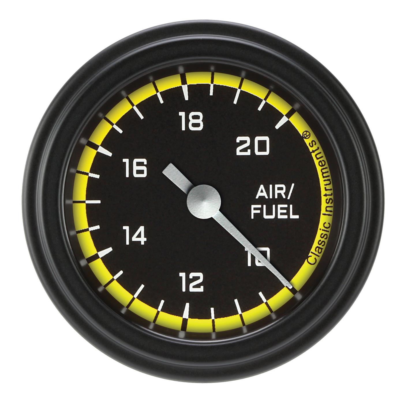 Classic Instruments Auto Cross Yellow Series Gauges AX194YBLF