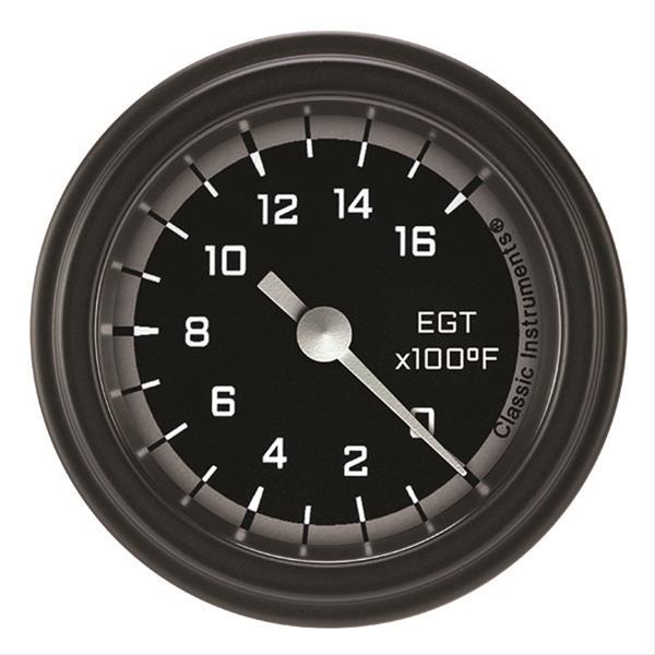 Classic Instruments Auto Cross Gray Series Gauges AX198GBLF