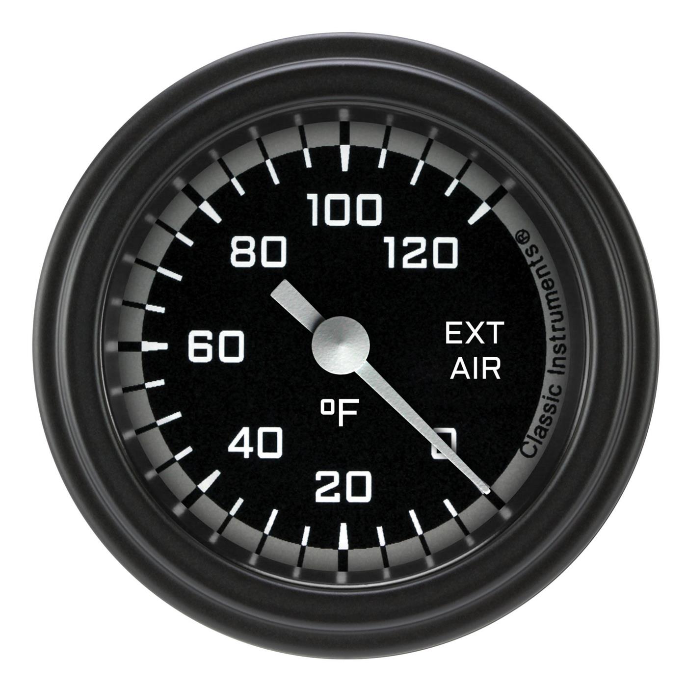 Classic Instruments Auto Cross Gray Series Gauges AX199GBLF