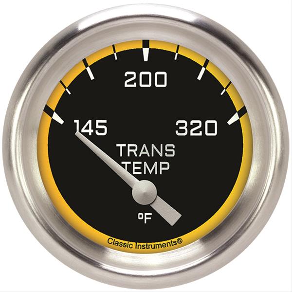 Classic Instruments Auto Cross Yellow Series Gauges AX227YAPF