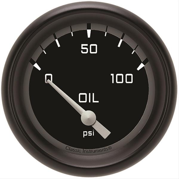 Classic Instruments Auto Cross Gray Series Gauges AX281GBPF