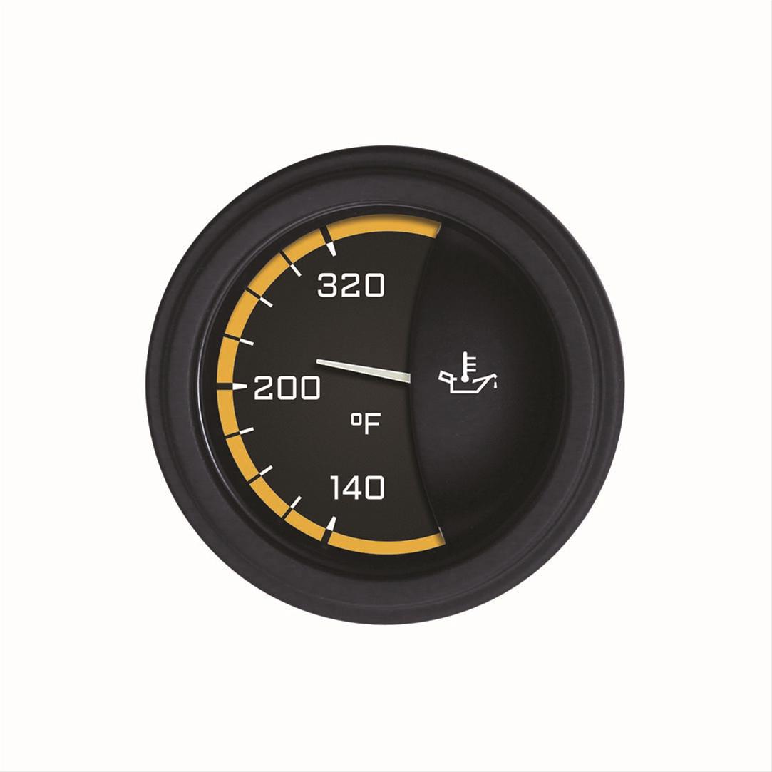 Classic Instruments Auto Cross Yellow Series Gauges AX28YBLF