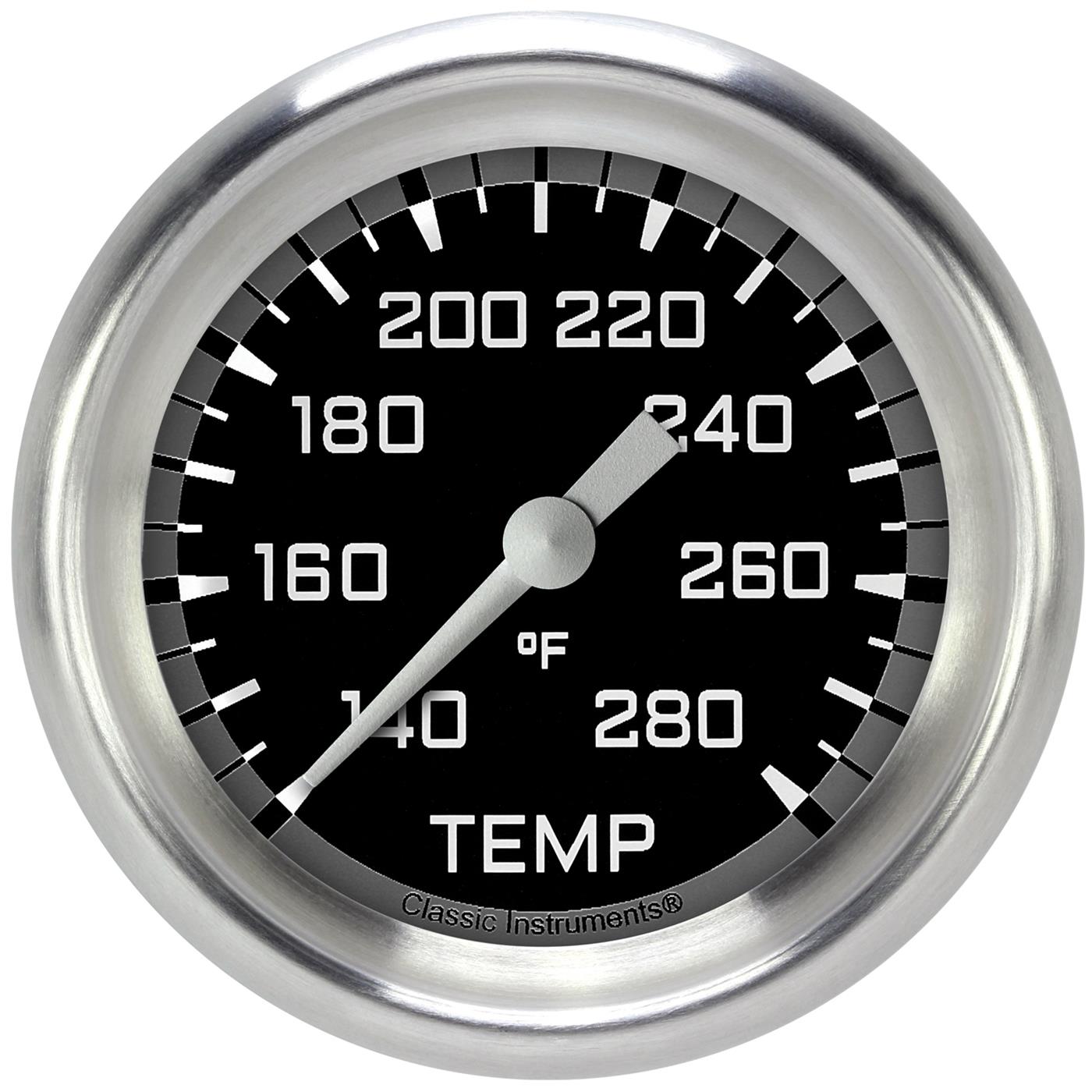 Classic Instruments Auto Cross Gray Series Gauges AX326GAPF-12