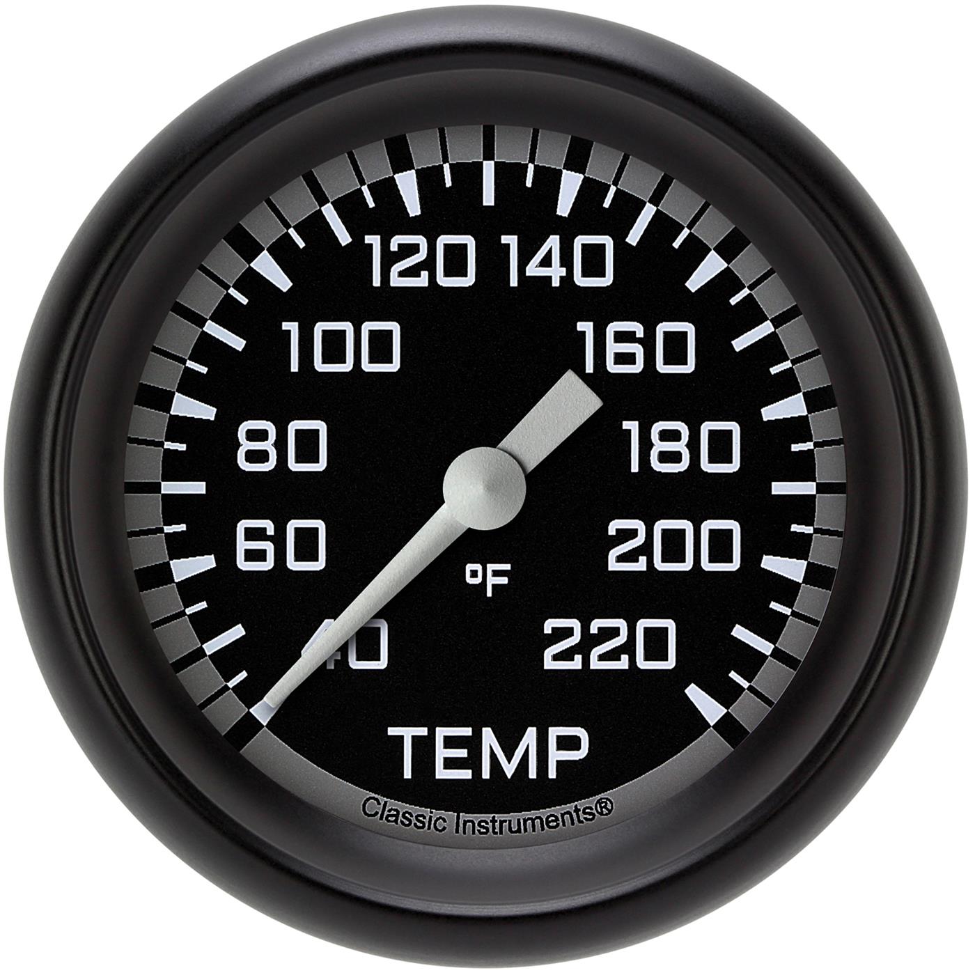 Classic Instruments Auto Cross Gray Series Gauges AX329GBPF