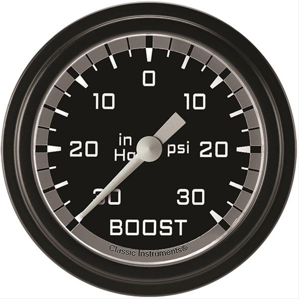 Classic Instruments Auto Cross Gray Series Gauges AX341GBLF