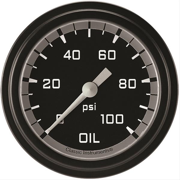 Classic Instruments Auto Cross Gray Series Gauges AX381GBLF