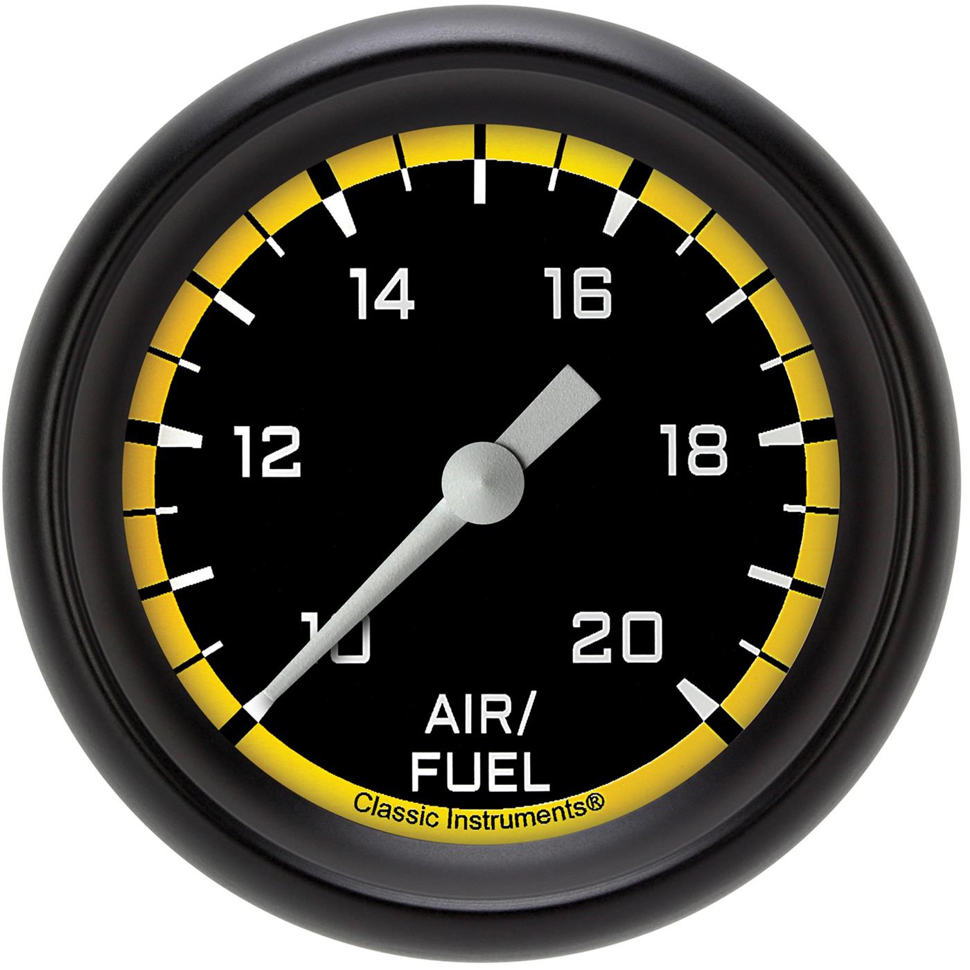 Classic Instruments Auto Cross Yellow Series Gauges AX394YBPF