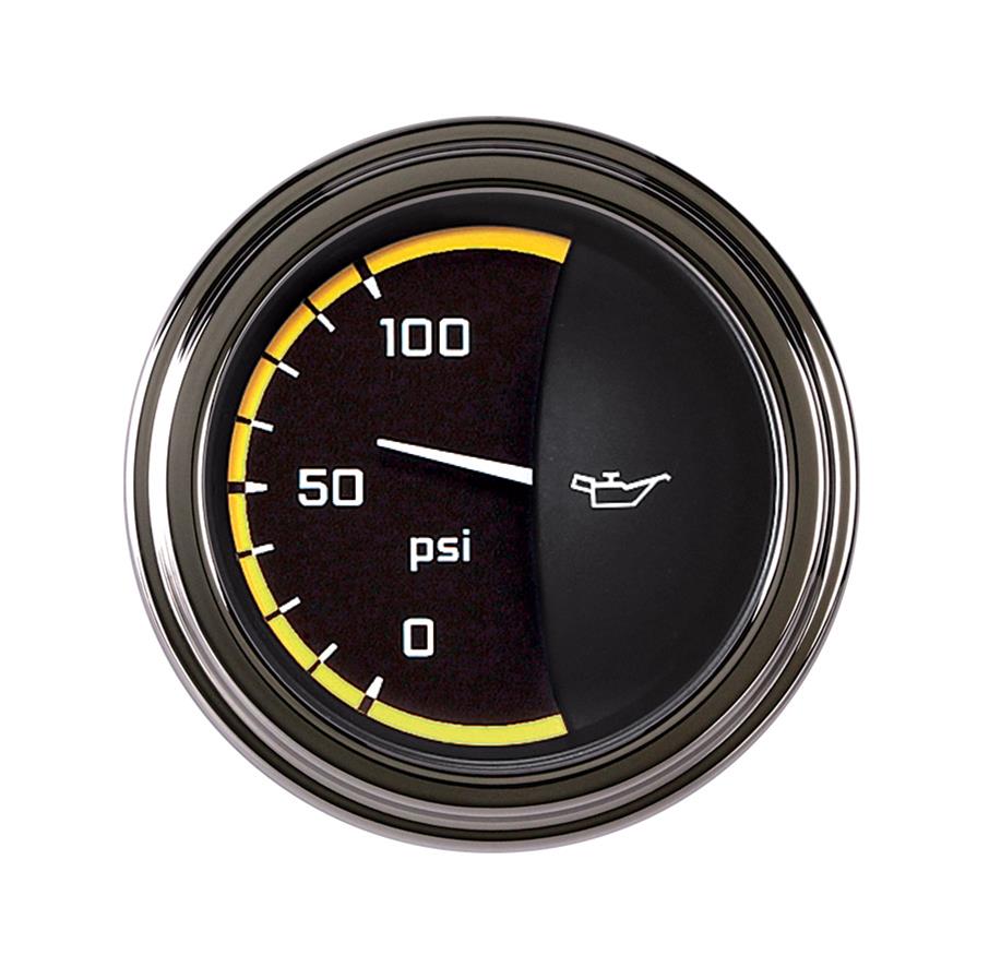 Classic Instruments Auto Cross Yellow Series Gauges AX81YSLF