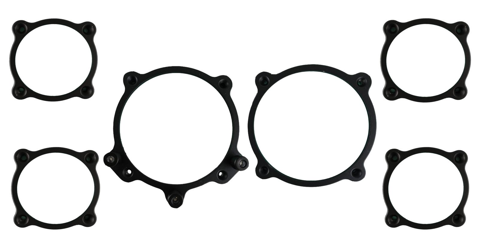 Classic Instruments Moal Bomber Series Gauge Bezels BZMA6GS