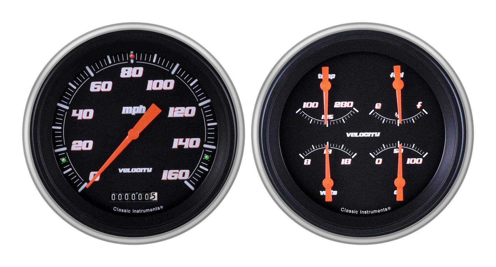 Classic Instruments Gauge Kits and Instrument Clusters CH51VSB52-LS