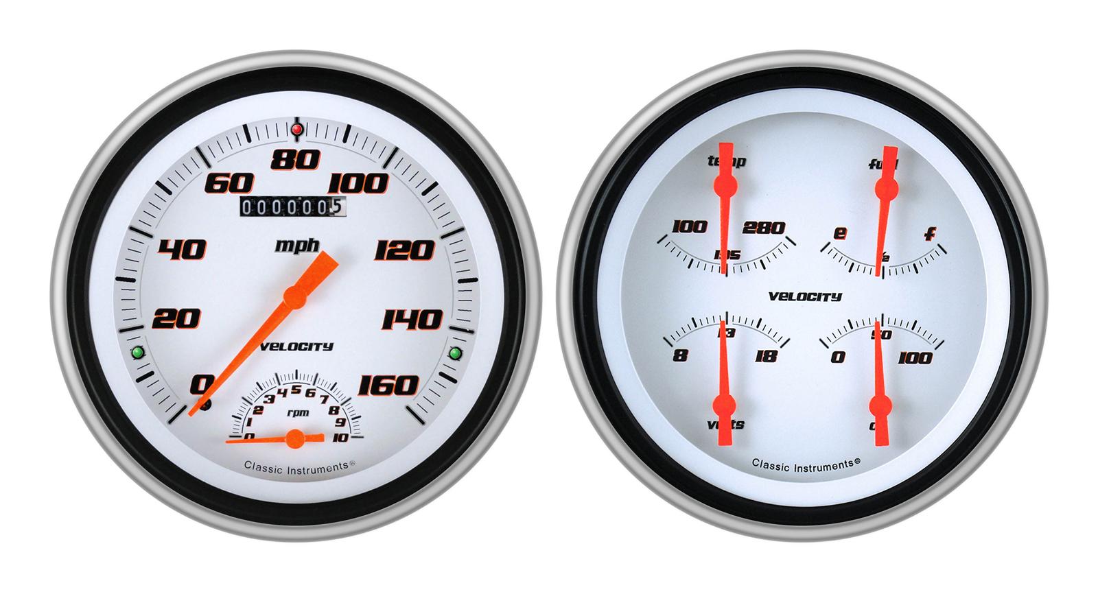 Classic Instruments 1951-53 Chevy Package Gauge Sets CH51VSW62