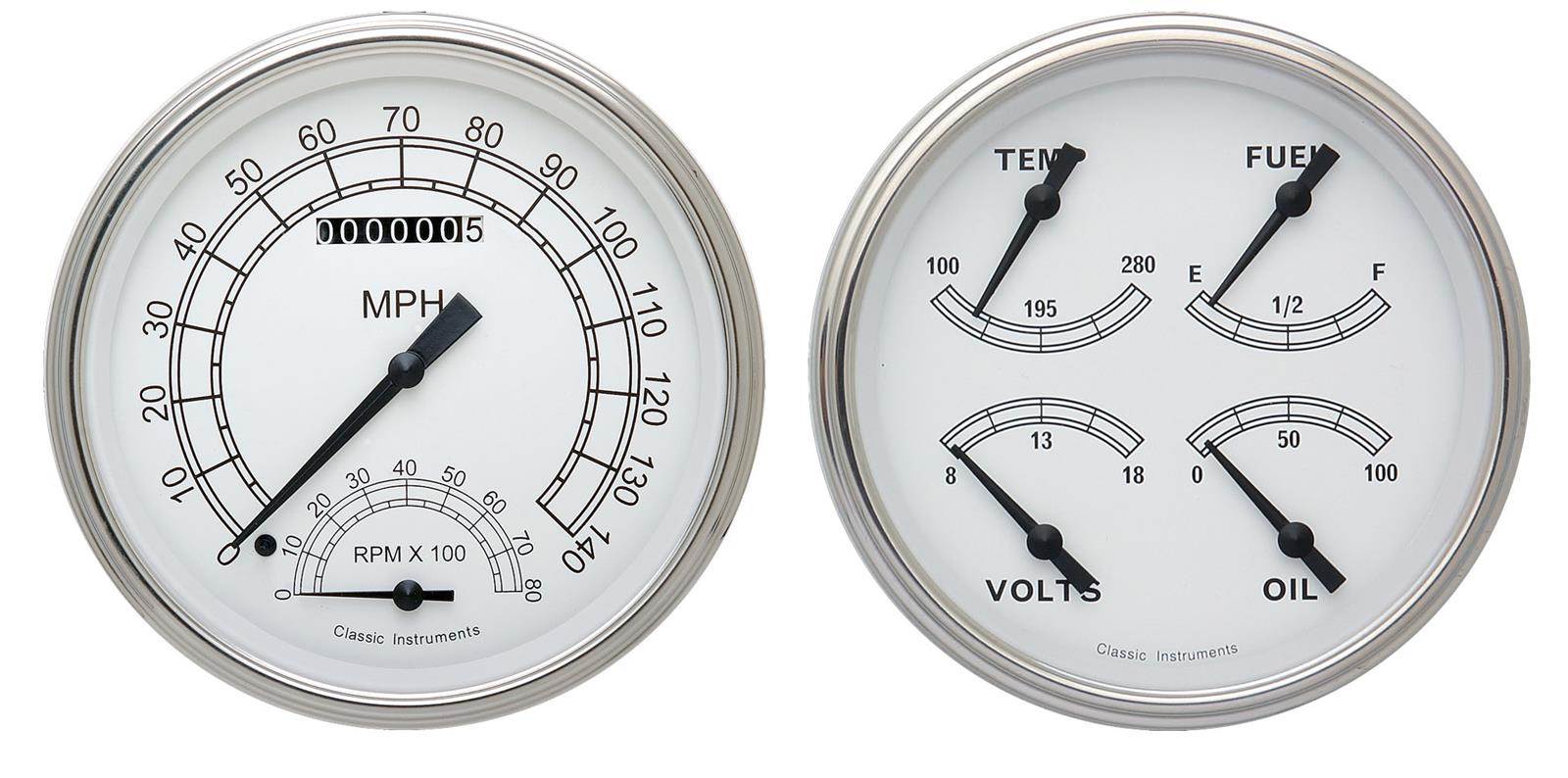 Classic Instruments Gauge Kits and Instrument Clusters CT47CW62-LS