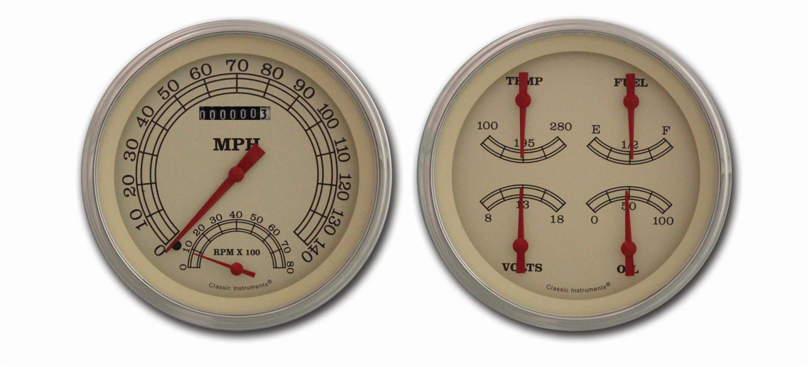Classic Instruments Gauge Kits and Instrument Clusters CT47VT62-LS