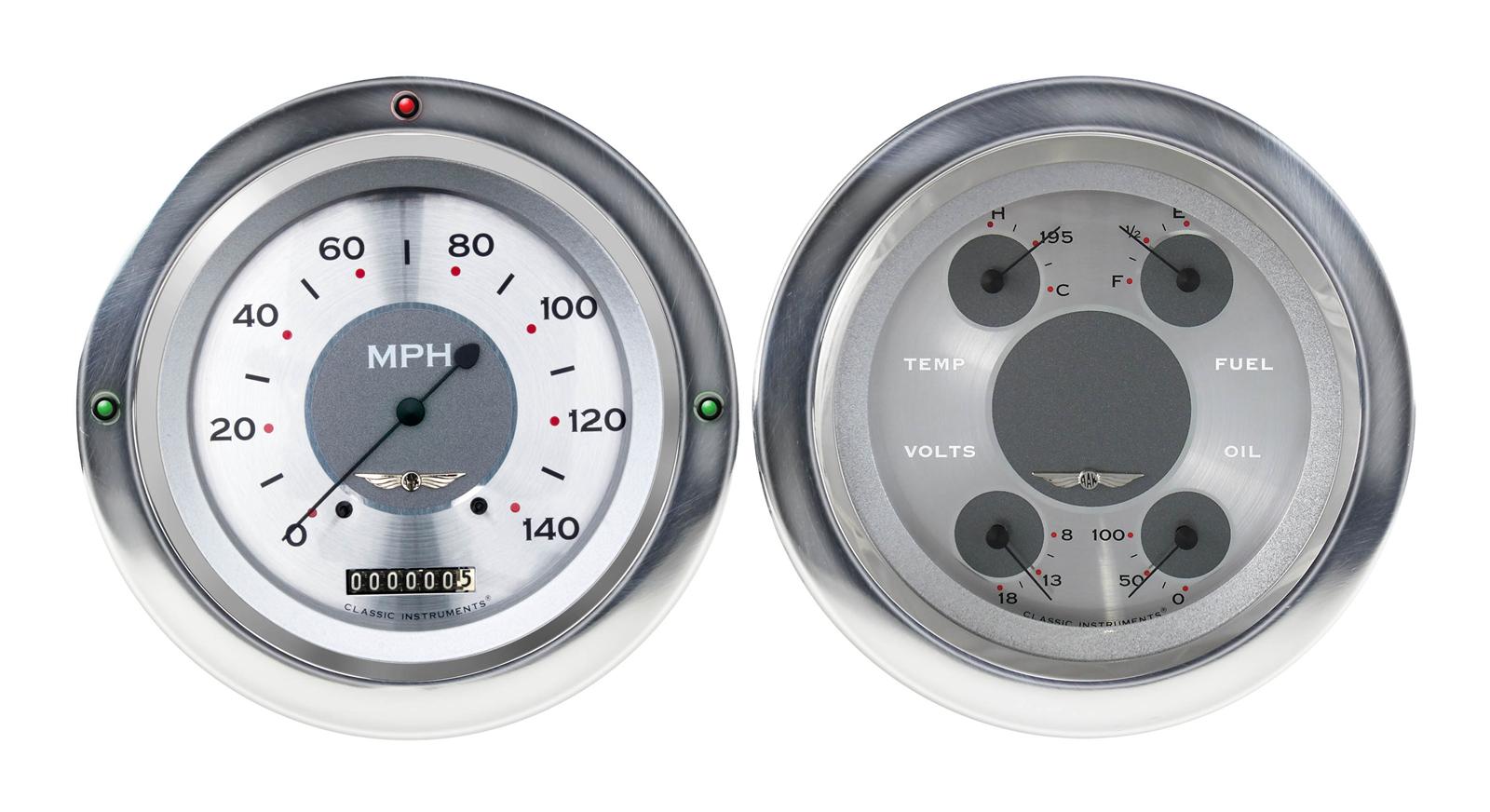 Classic Instruments 1954-55 Chevy Pickup Package Gauge Sets CT54AW52