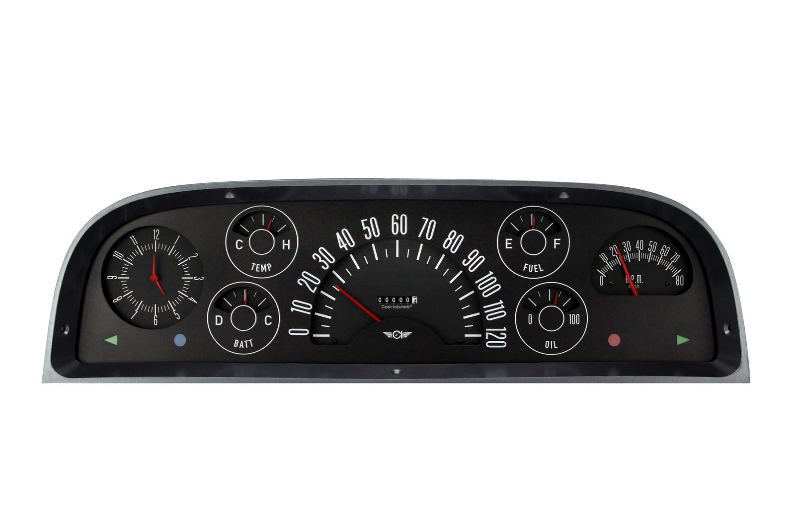 Classic Instruments 1960-63 Chevy Truck Package Gauge Sets CT60B