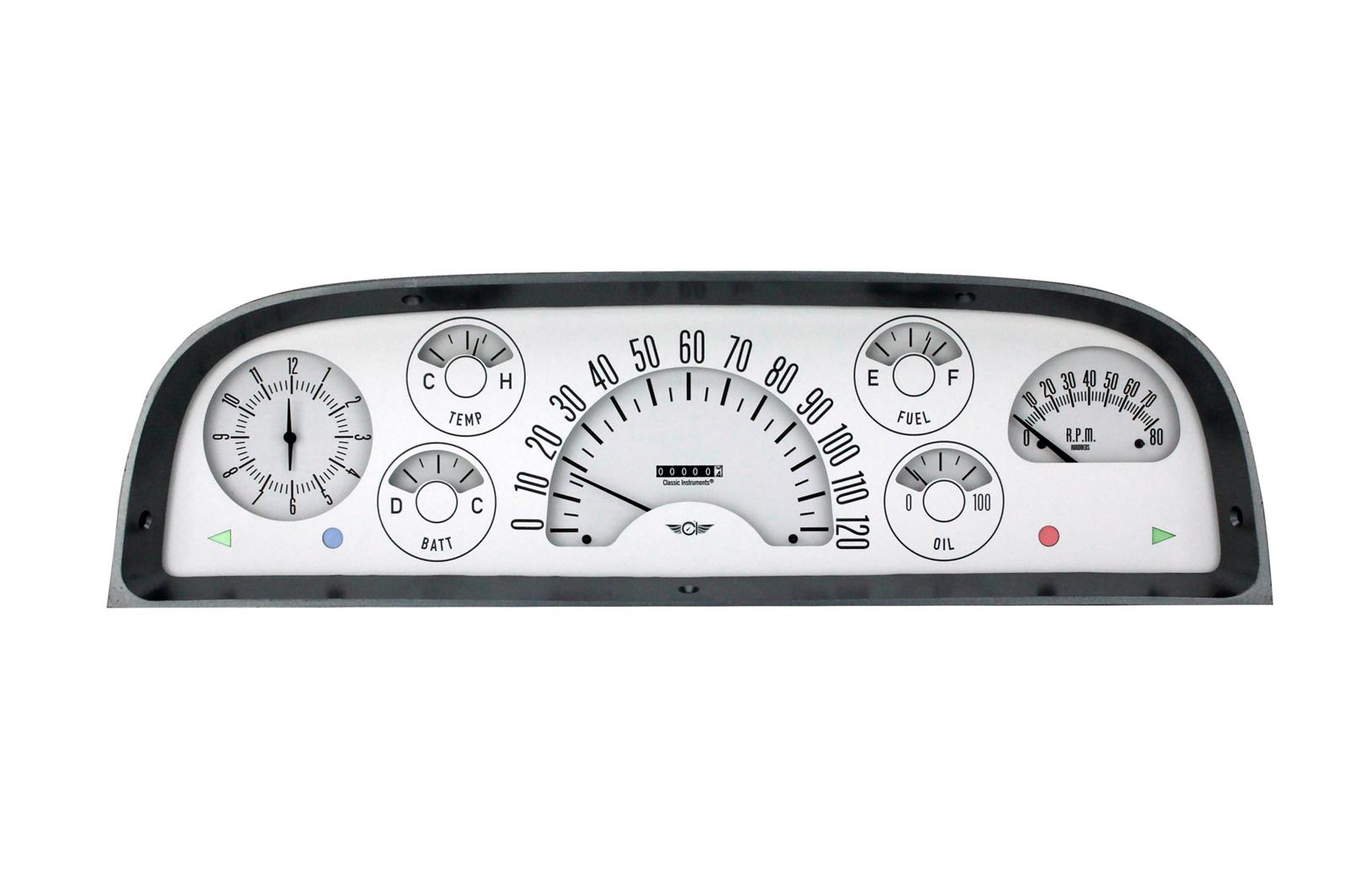 Classic Instruments Gauge Kits and Instrument Clusters CT60W-LS