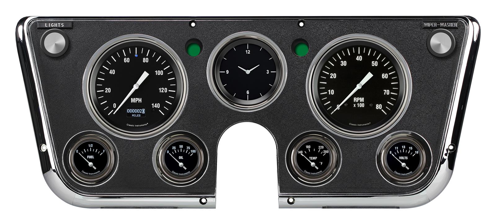 Classic Instruments 1967-72 Chevy Truck Package Gauge Sets CT67DHR-LS