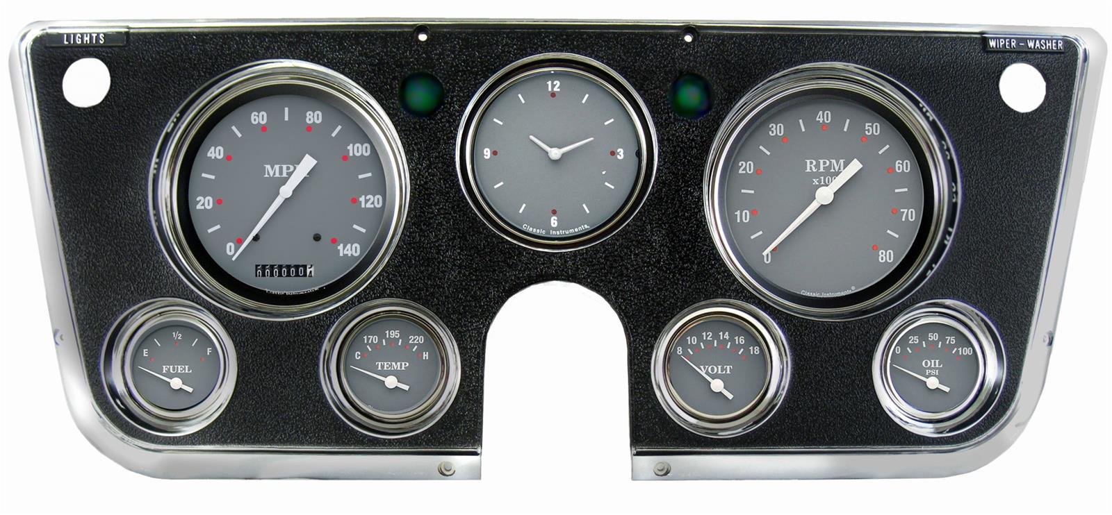 Classic Instruments Gauge Kits and Instrument Clusters CT67SG-LS