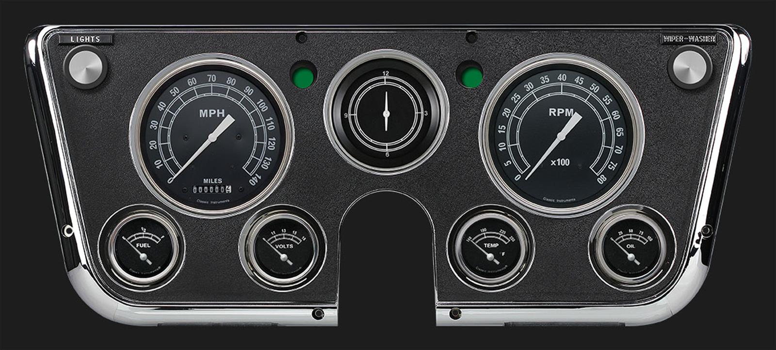 Classic Instruments Gauge Kits and Instrument Clusters CT67TR-LS